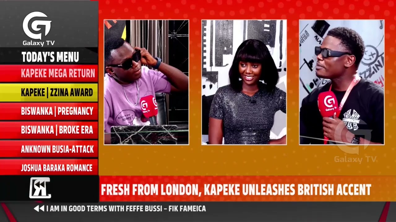 Kapeke Shows Off New British Accent After Sweeping 5 #ZzinaAwards26 Trophies | Rewind