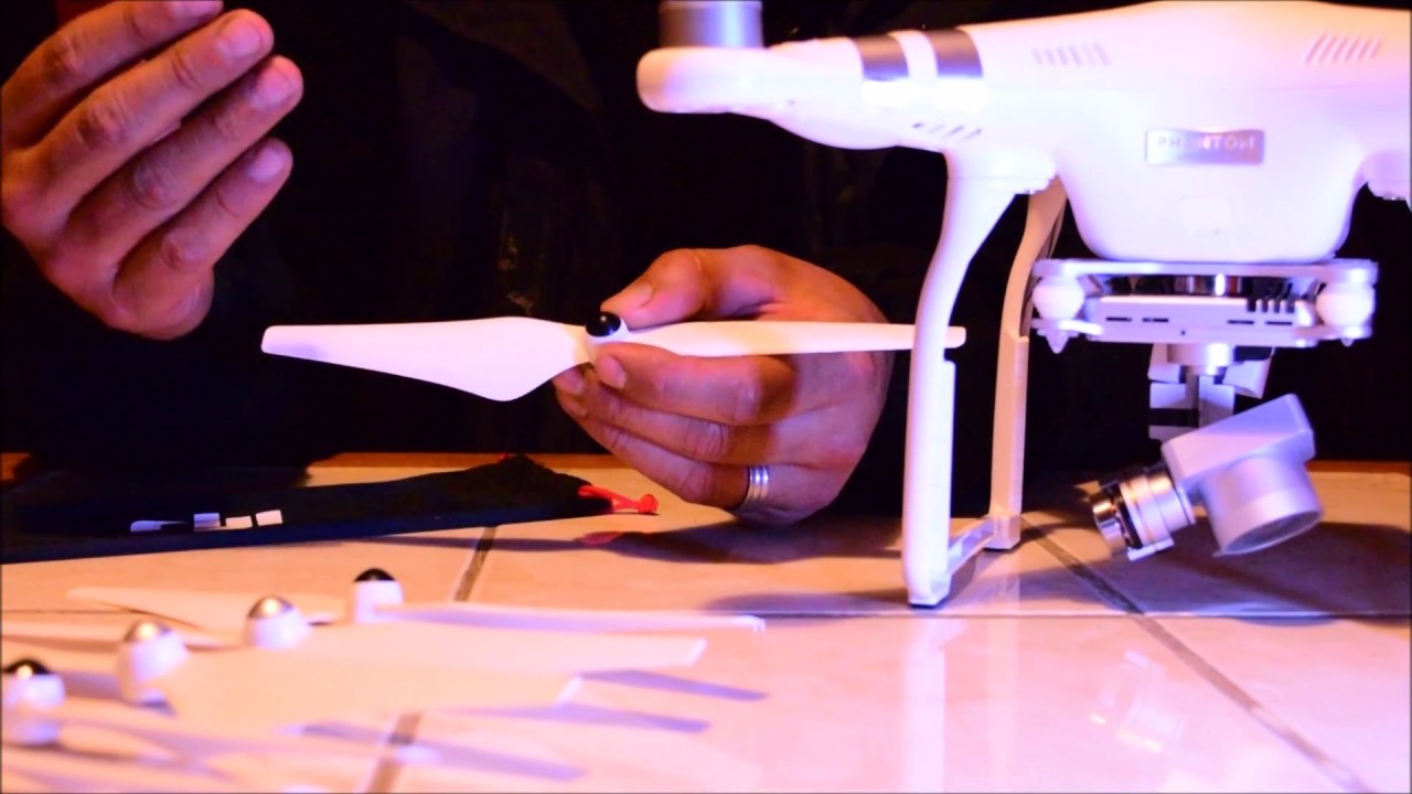 Como colocar las helices al Phantom 3 (en español) - tutorial
