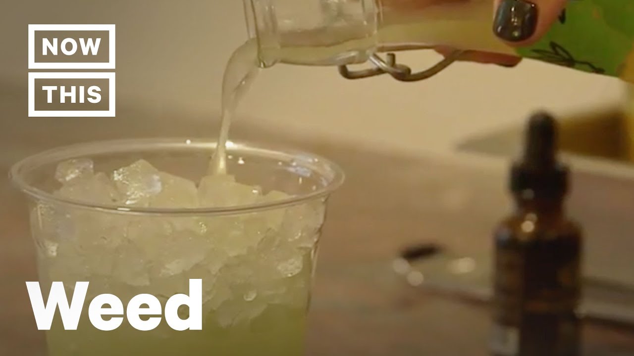 CBD-Infused Drinks Are Served at This Coffee Shop in NYC | NowThis