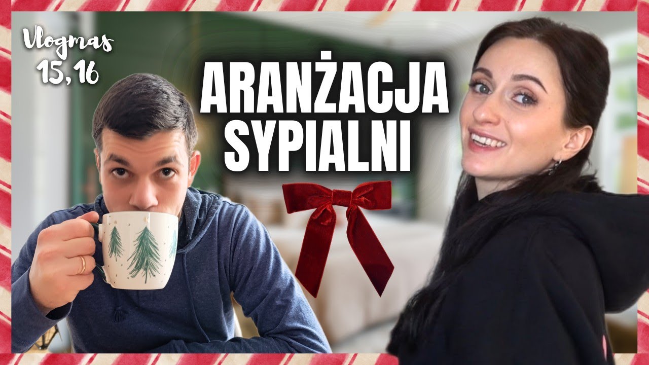 🎄VLOGMAS 15–16 | Metamorfoza sypialni 🌿 roślinna półka, wspólny czas i kakao ☕✨