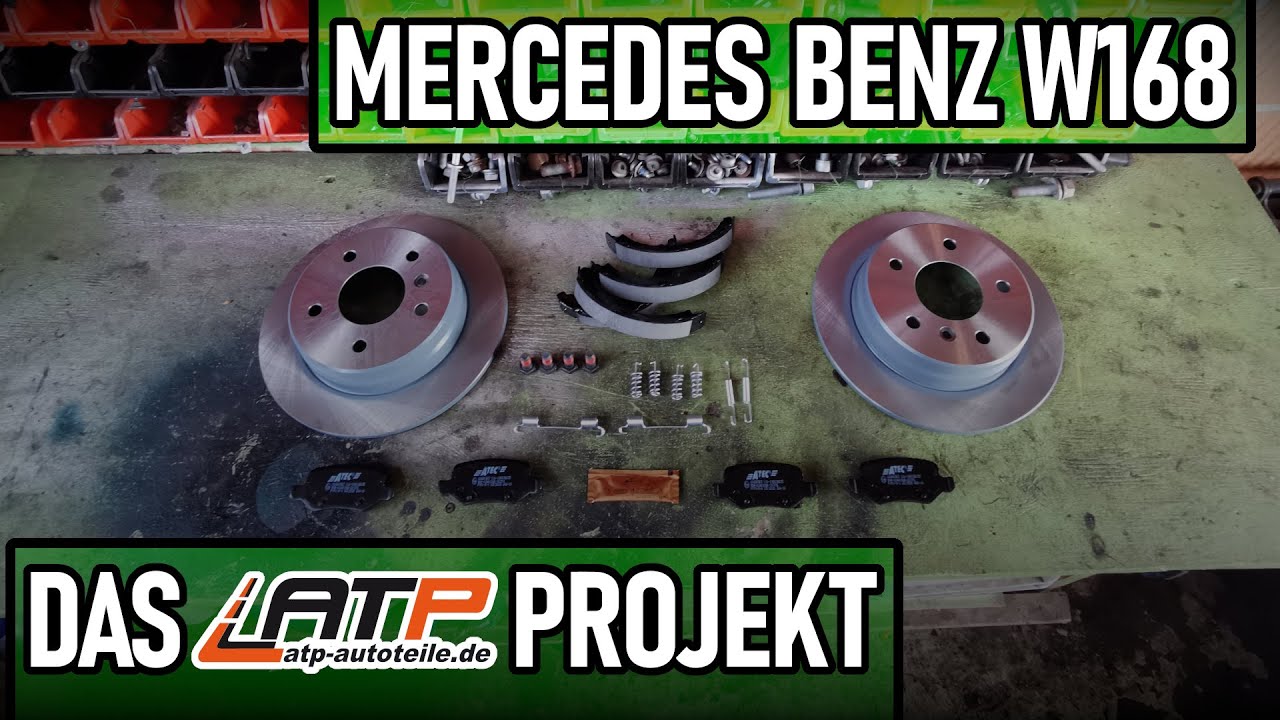 Mercedes Benz W168 A190 | Es gibt neue Bremsen für hinten | ATP Winter Auto Projekt ❄️ [217] 👨‍🔧