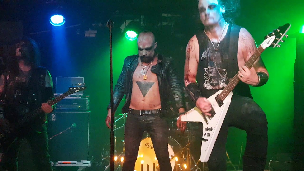 Chaos Invocation - Funeral Messiah - live at De Verlichte Geest, Roeselare, Belgium 14-10-2018