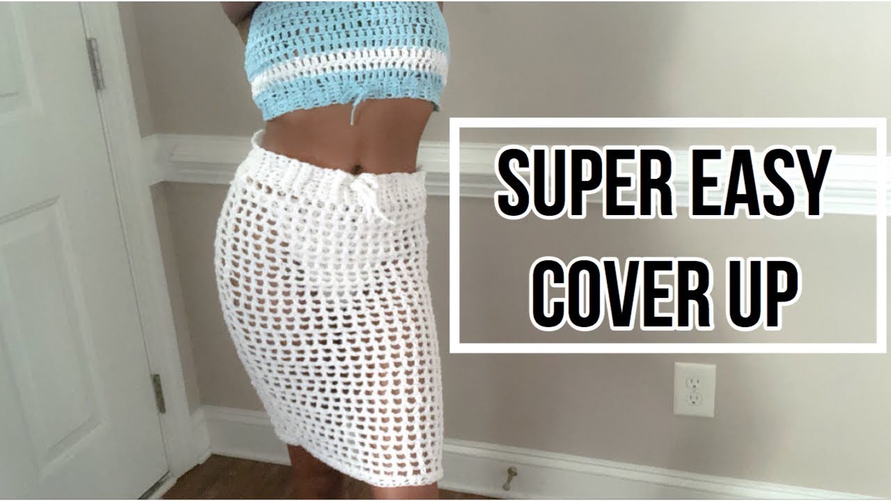 Crochet Mesh Midi Skirt