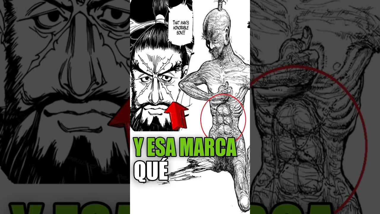 &iquest;Por qu&eacute;  Netero y BEYOND tienen la misma cicatriz? #netero #hunterxhunter #beyondnetero