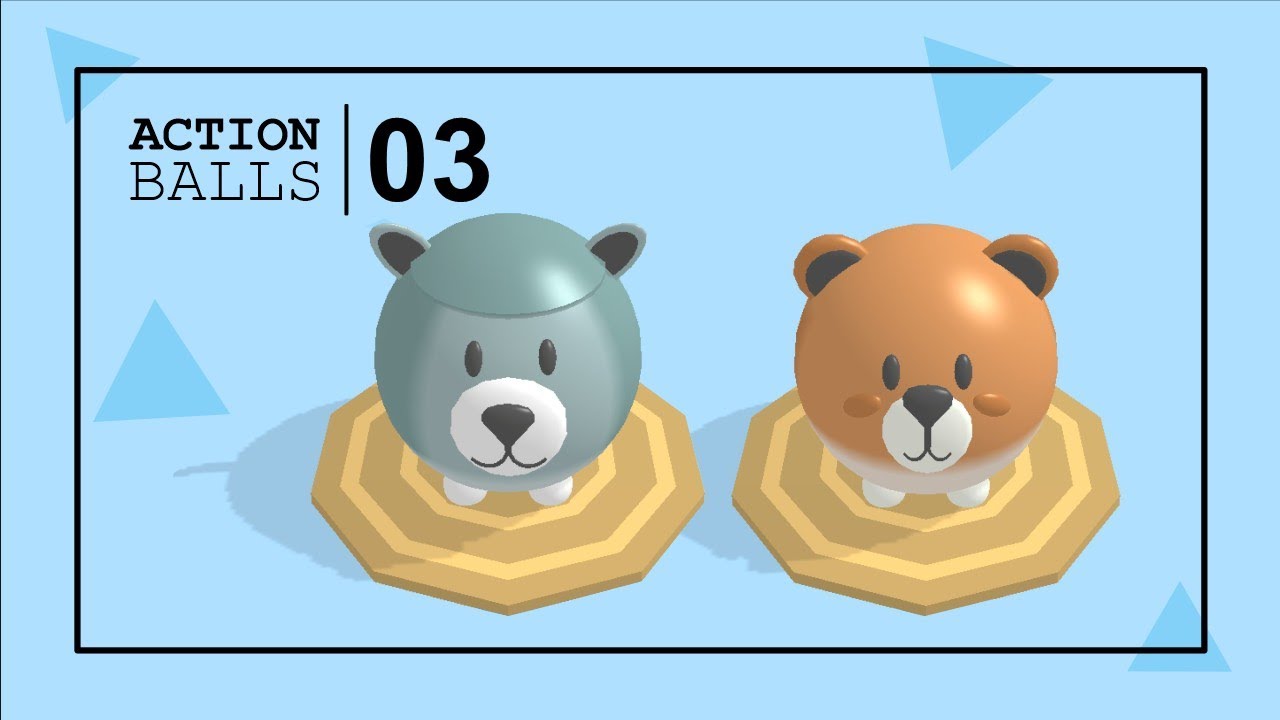Action Balls Gameplay Part 03 - Two Cute Balls