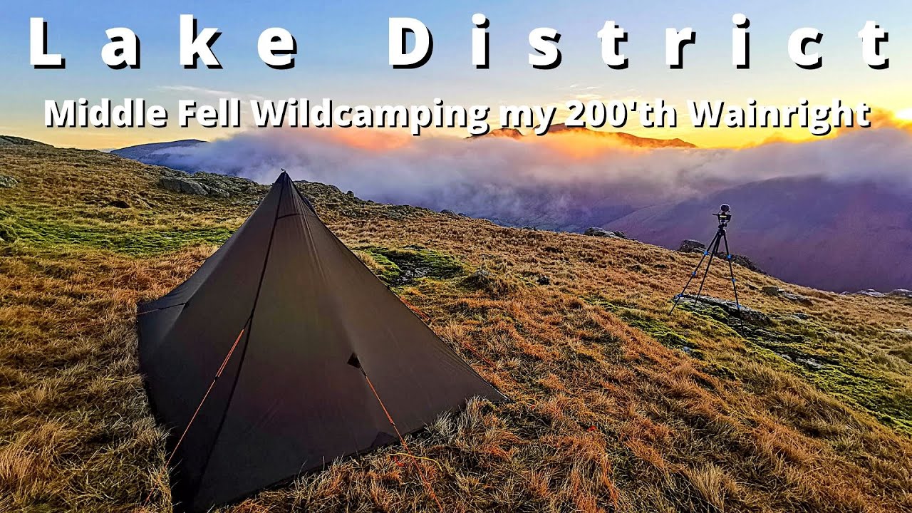 Lake District wildcamp on my 200'th wainright in the MLD duomid.