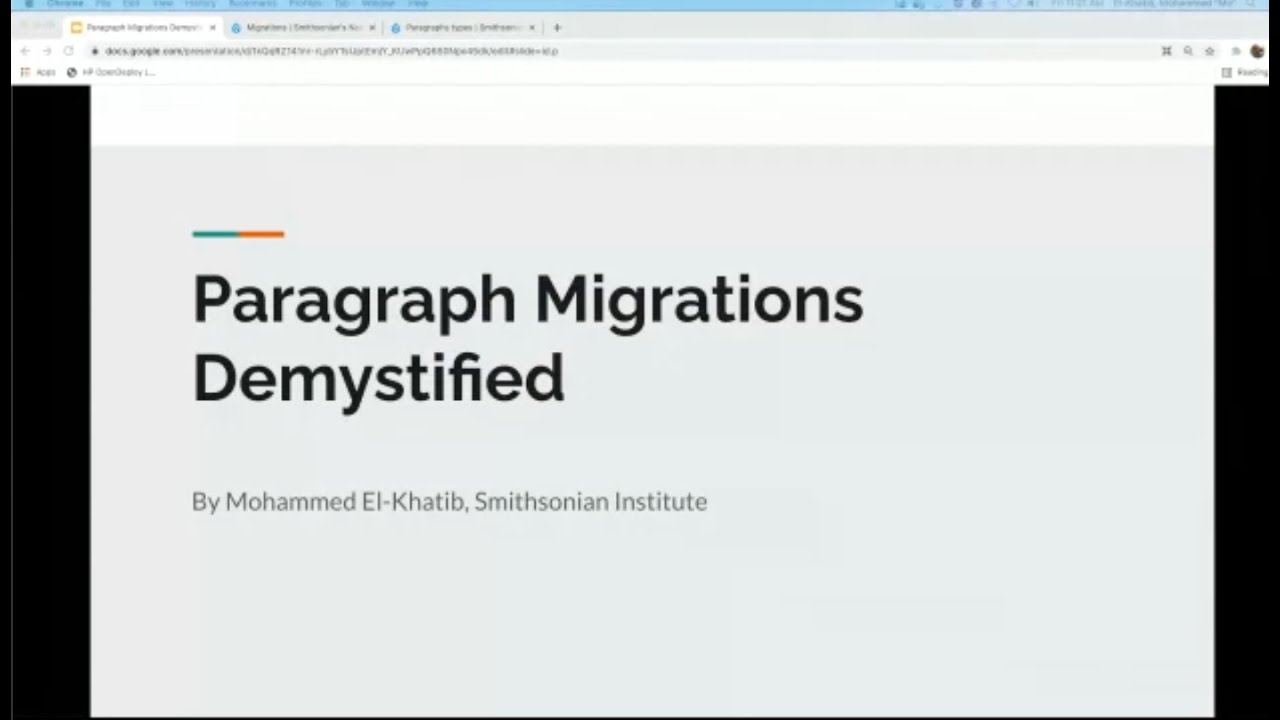 Demystifying Paragraphs Migrations from D7 to D8/D9