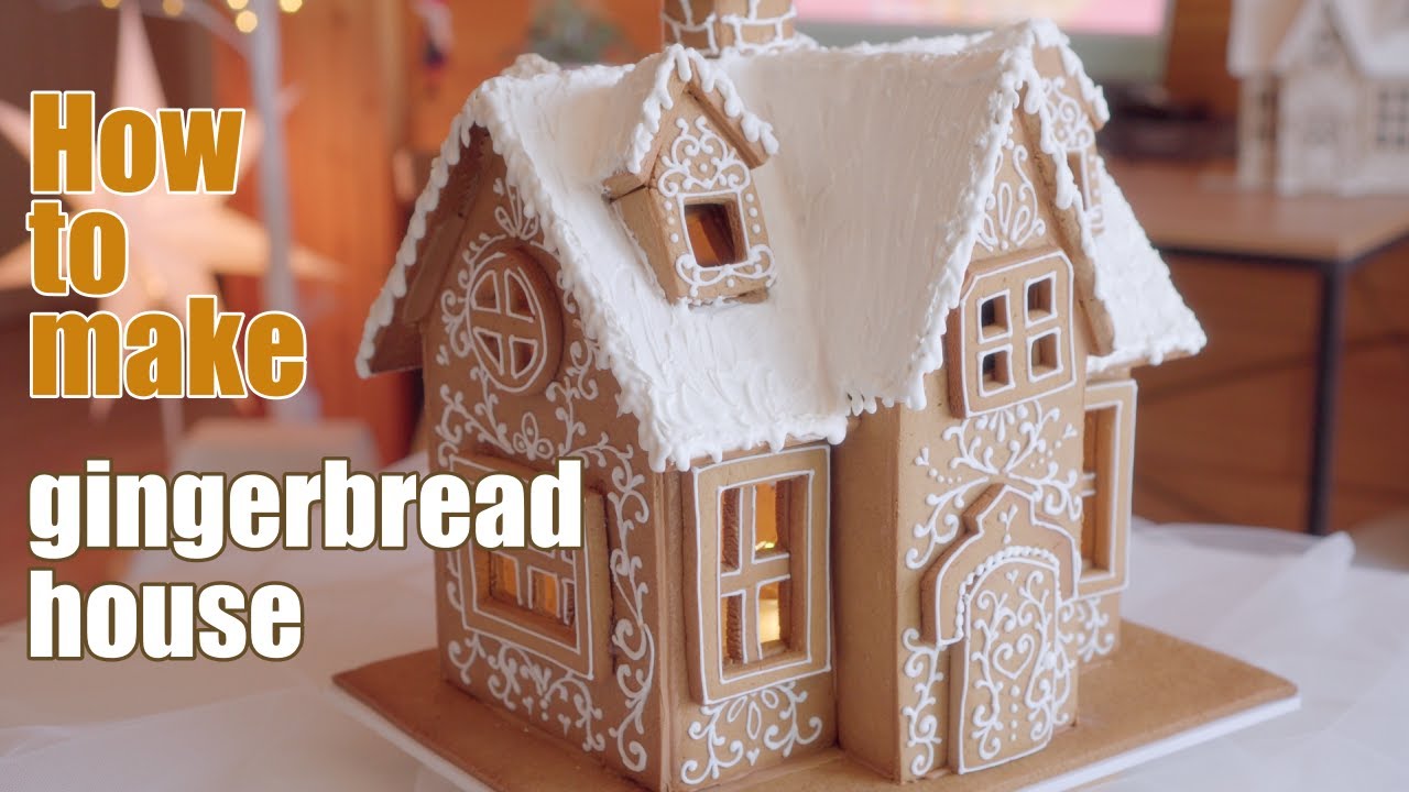 How To Make Gingerbread House 진저브래드 하우스 만들기