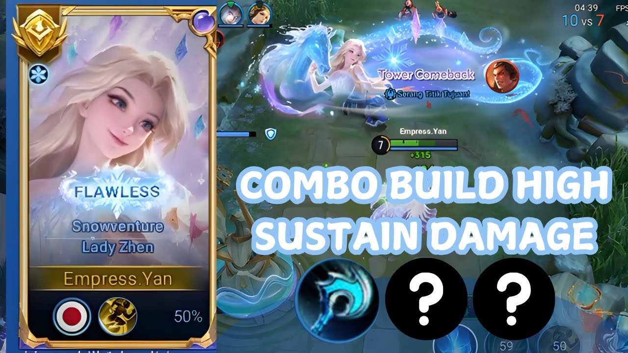 LADY ZHEN HERO ALMOST PICK IN TOURNEY THIS HERO NEED BUFFED - HONOR OF KINGS