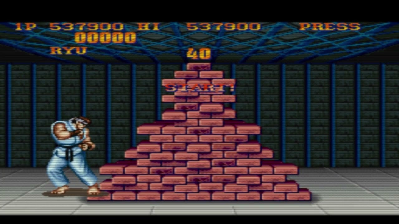 [TAS] street fighter 2 turbo Ryu arcade (SNES)