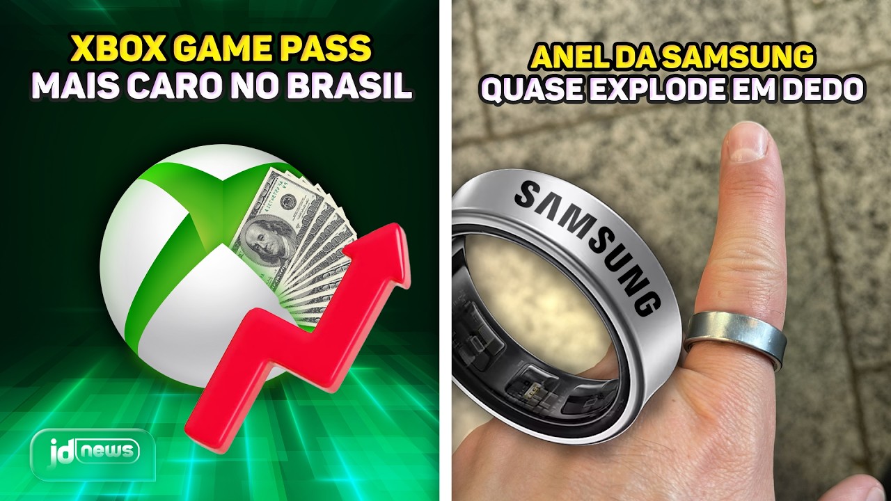 Xbox Game Pass fica mais caro, anel da Samsung quase explode e mais! | JD WEEK #42