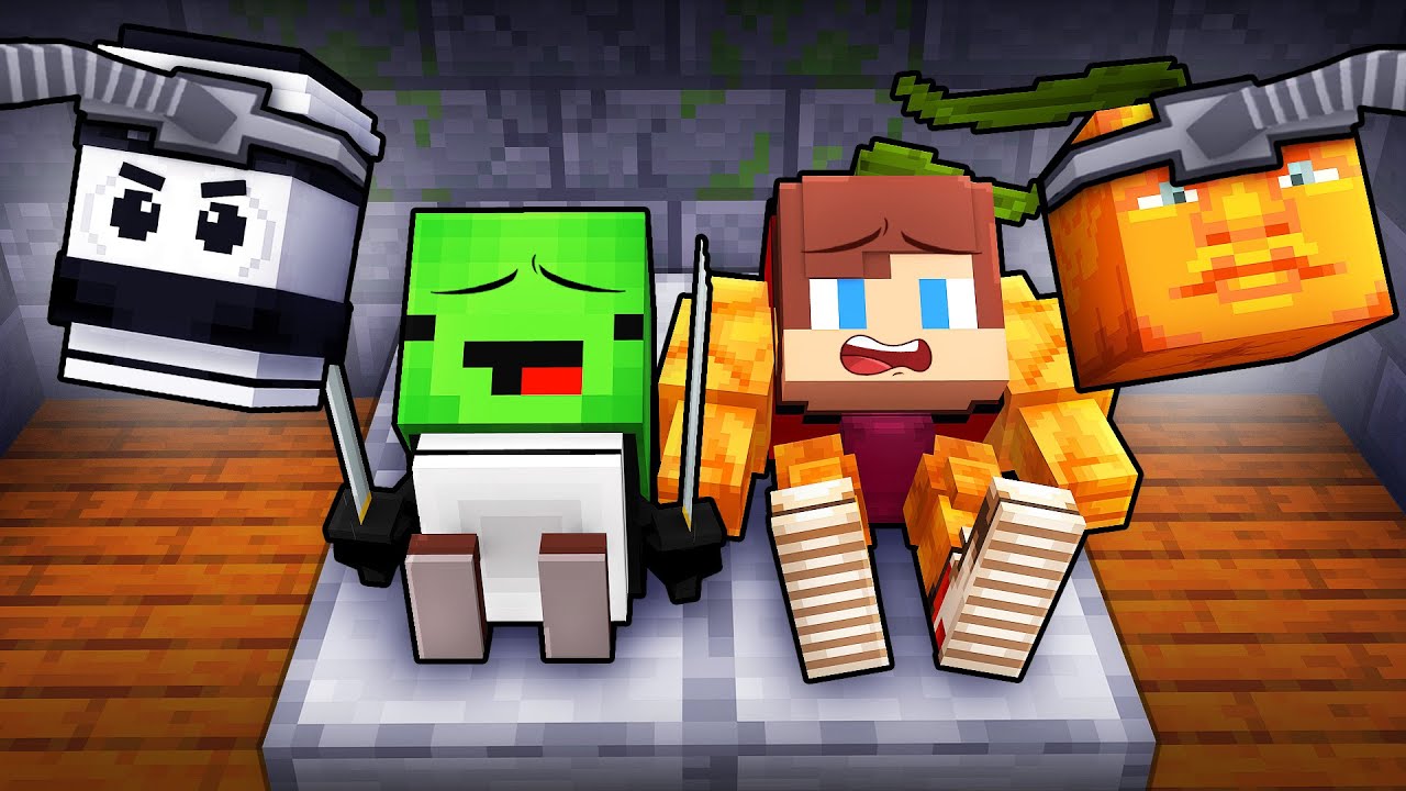 JJ and Mikey SHAPESHIFT to ITALIAN BRAINROT - Maizen Minecraft Animation