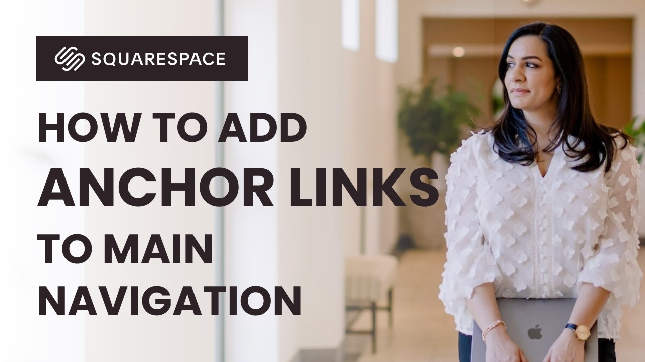 How to Add Anchor Links to Header Navigation Menu on Squarespace | Beginner Tutorial 2026