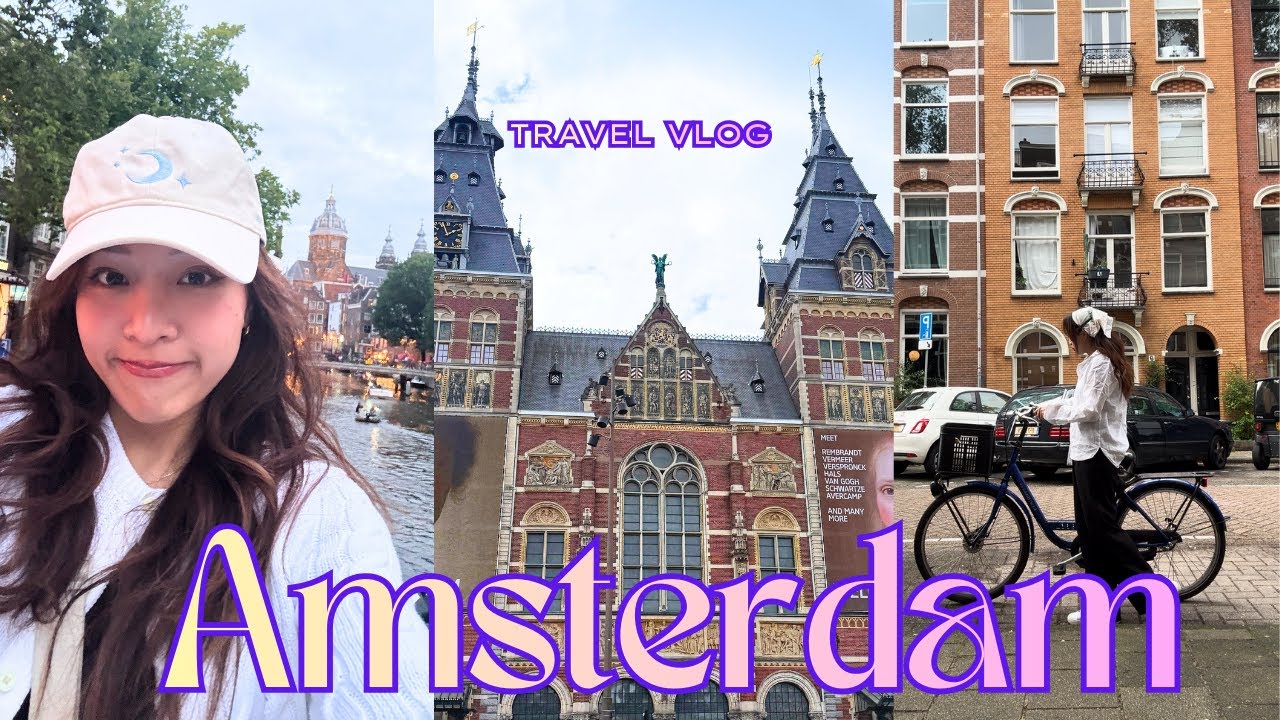 First Timer in Amsterdam! Solo Trip Vlog | EuroSummer part 2 🇳🇱