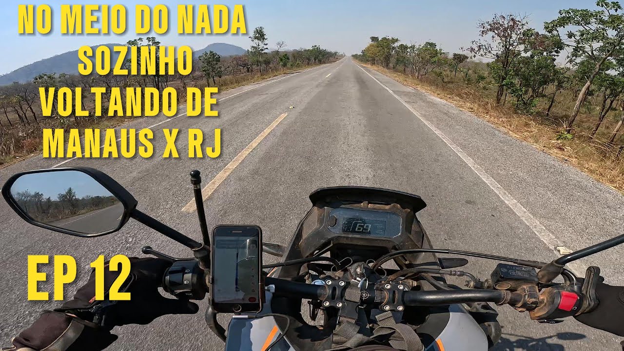 PENÚLTIMO DIA DE VIAGEM VOLTANDO DE MANAUS ATÉ O RJ COM A NOVA HONDA XRE 190 ADVENTURE BR 319 BR 230