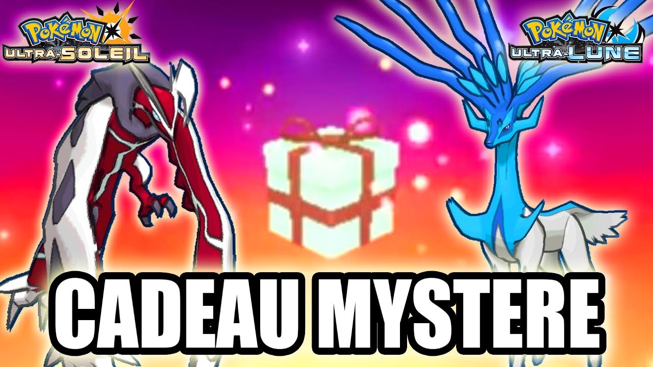 RECEVOIR XERNEAS ET YVELTAL PAR CADEAU MYSTERE DANS POKEMON ULTRA SOLEIL ET ULTRA LUNE