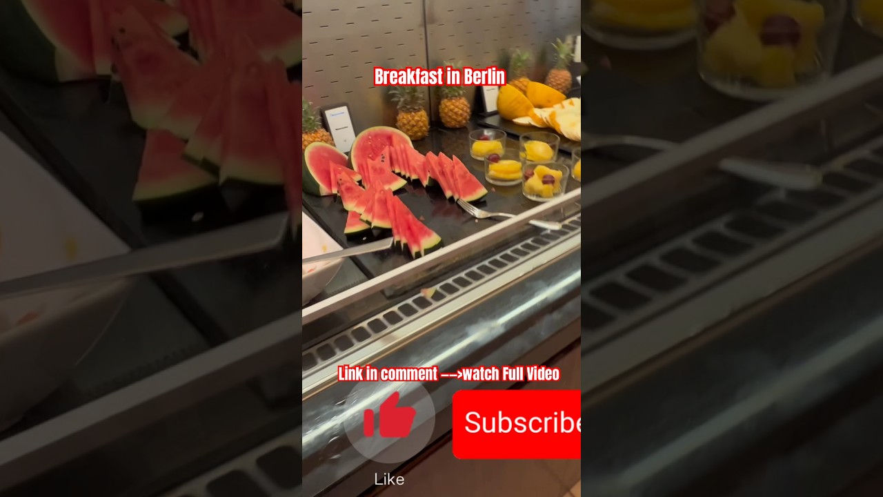 Breakfast in Berlin Germany #shorts #shortvideo #berlin #breakfast #youtubeshorts #yummy #travel #yt