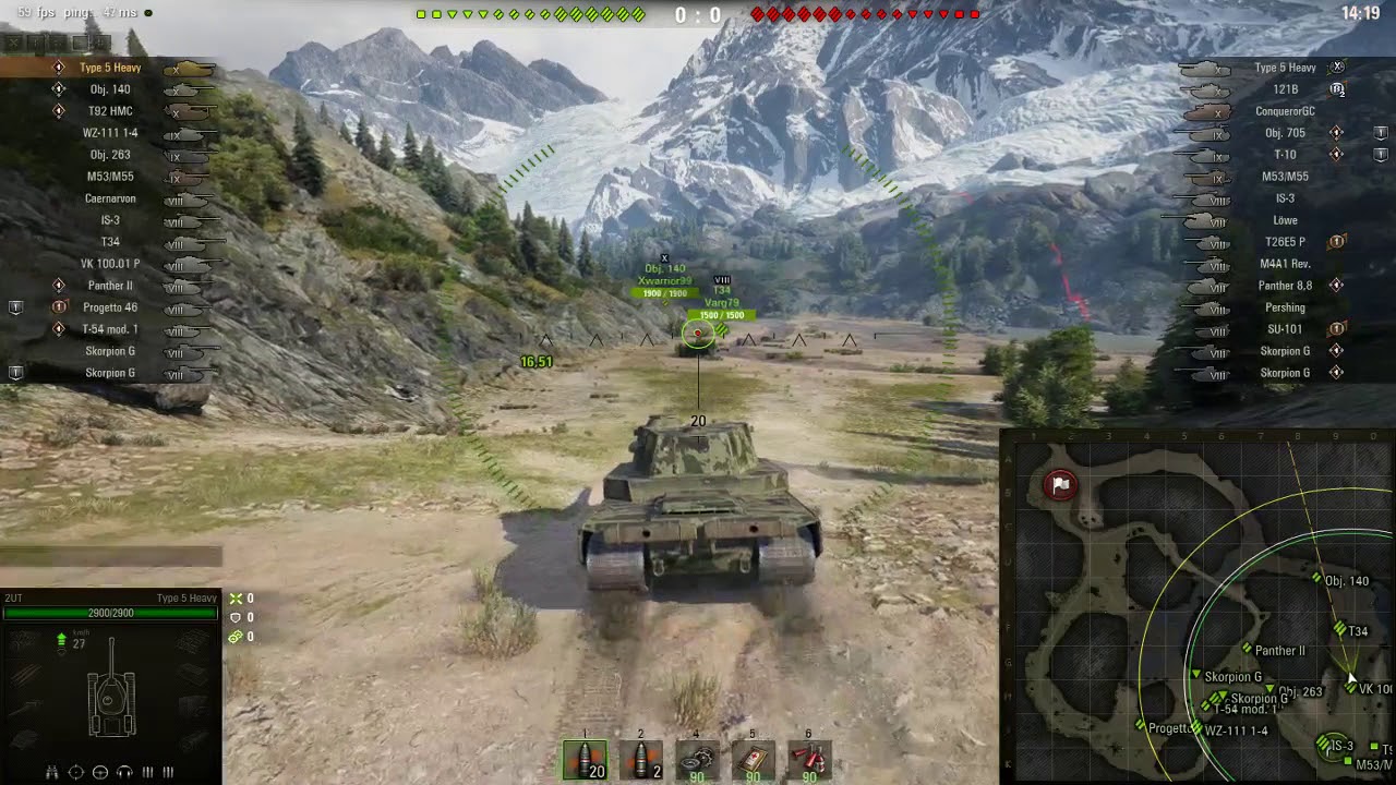 World of Tanks Standart savaşlar