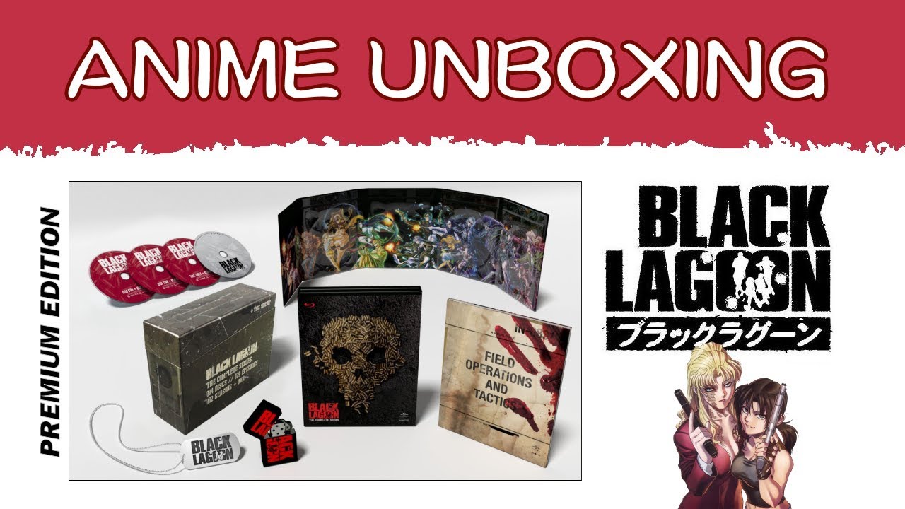 ANIME UNBOXING | Black Lagoon Premium Edition BD | Funimation