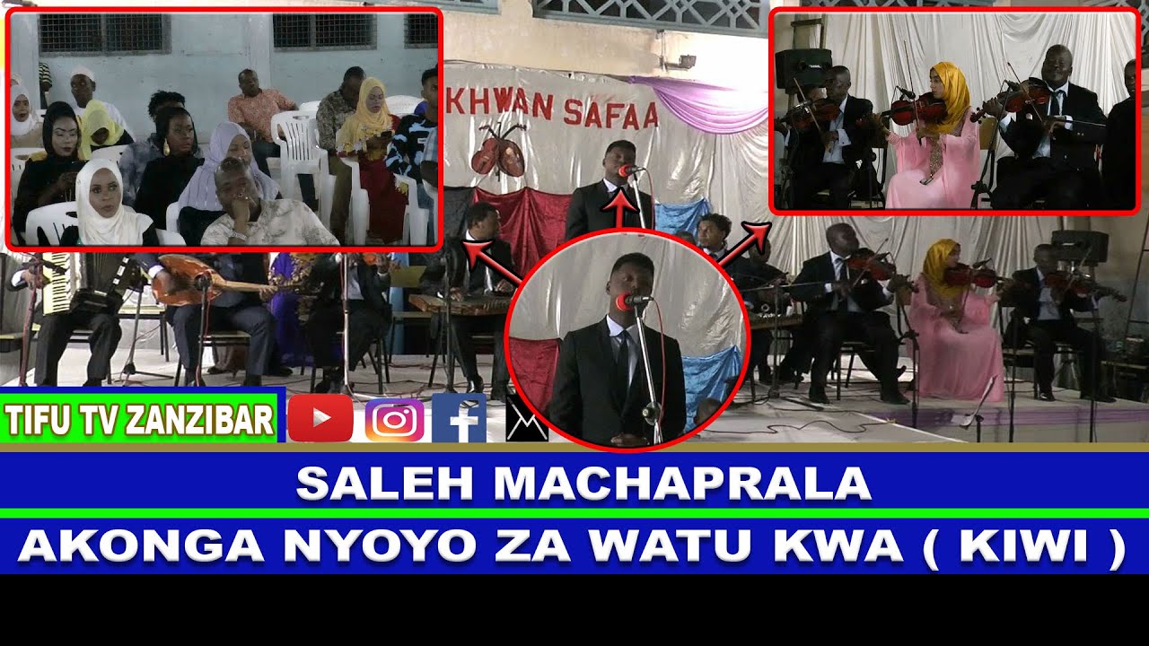 SALEH MACHAPRALA AKONGA NYOYO ZA WATU KWA ( KIWI ).