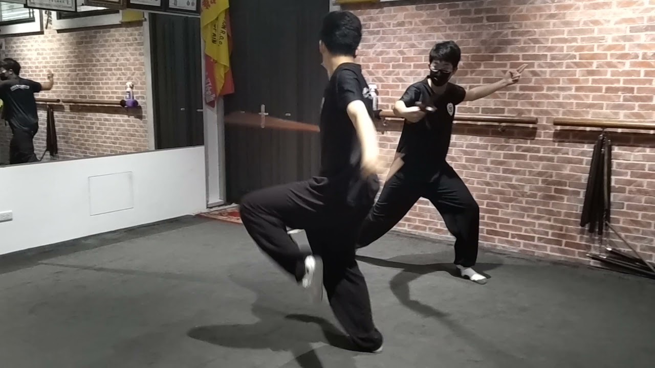 三才劍 對劍  台灣精武師兄示例