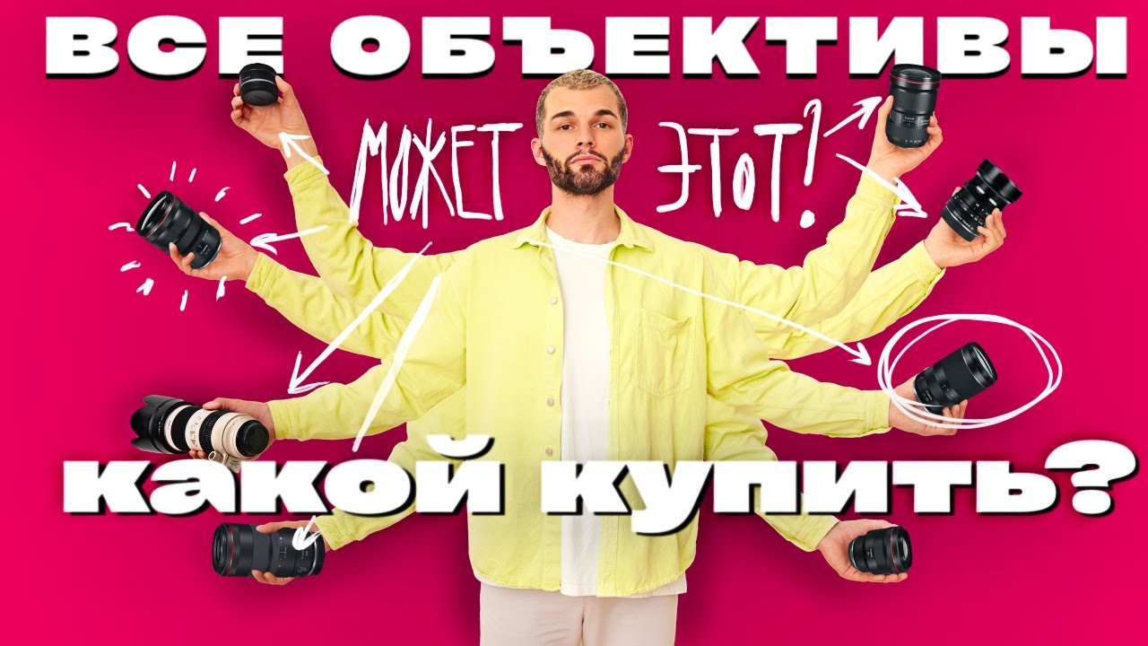 Гайд по объективам! || Какой объектив выбрать новичку?