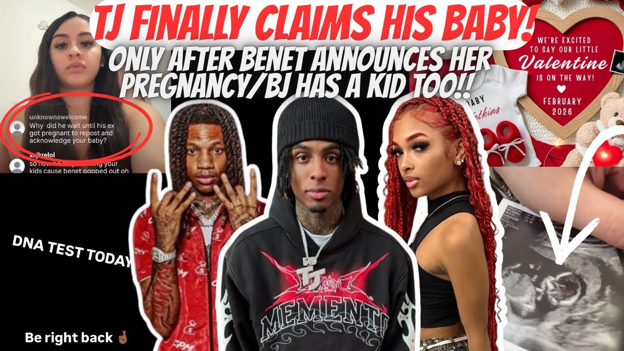 WOW!! TJ FINALLY Claims His Baby ONLY After Benet Announces Her PREGNANCY/BJ Has A BABY Too!!
