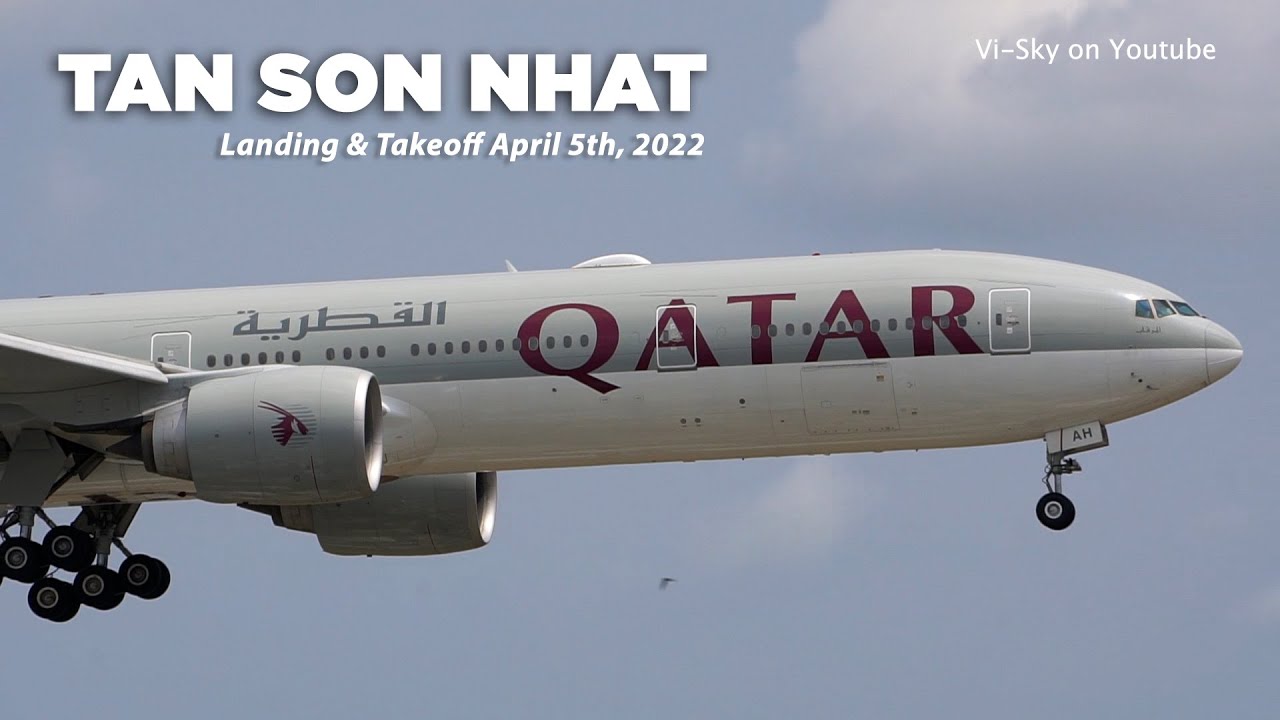 Plane Spotting TAN SON NHAT Int'l Airport (SGN/VVTS) on April 5th, 2023