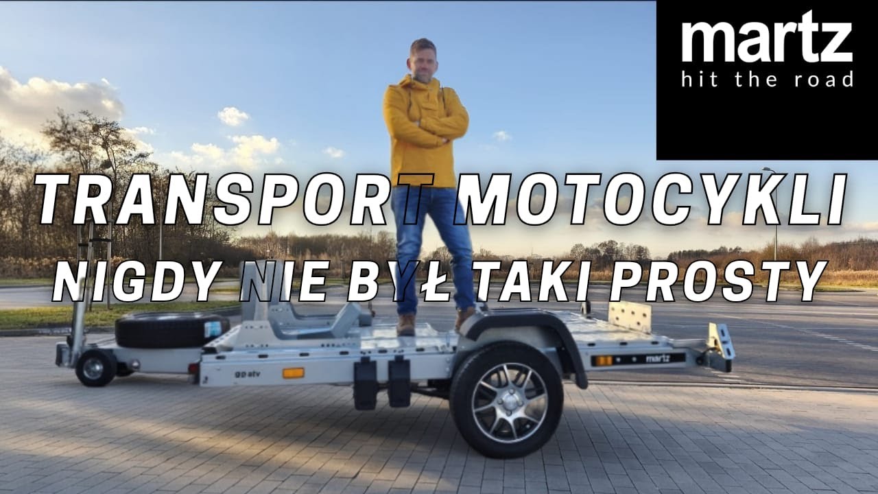 Martz GP ATV Motocyklowa przyczepa dopasowana do każdego poziomu!