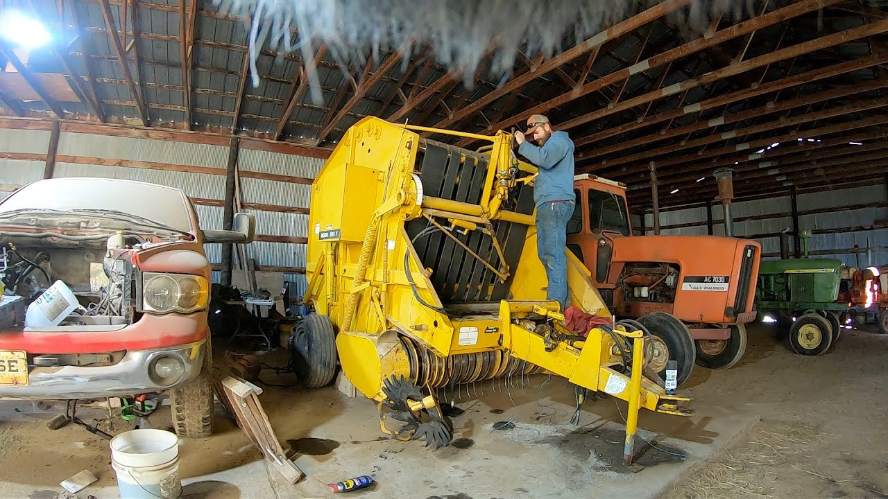 Perparing My Vermeer 605F For Hay Season Part 1