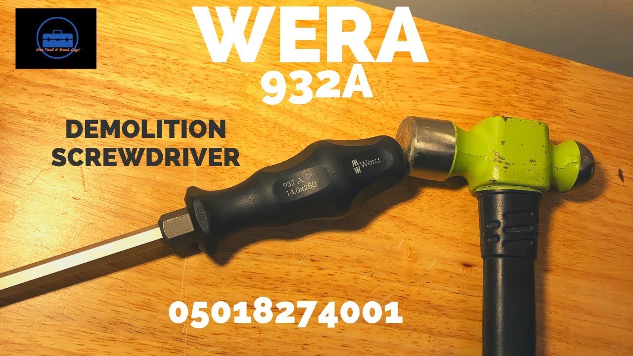 Отвертка для демонтажа Wera (932A 05018274001)