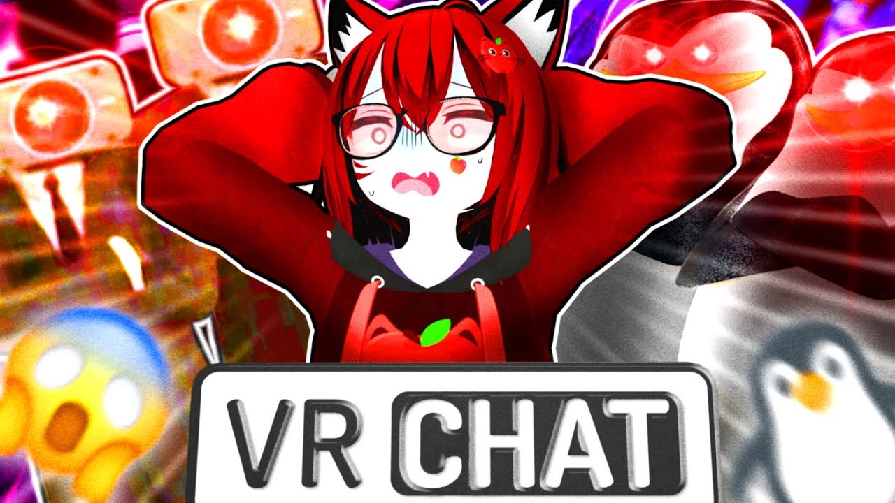 🐧 Fui PERSEGUIDO pelos SPEAKERMANS e o CAPITÃO DOS PINGUINS FAKE no VRCHAT 🚽