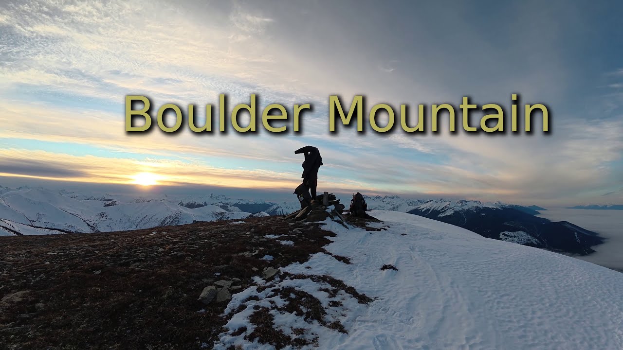 Boulder Mountain Trail - Winter Summit | Northern BC, Canada