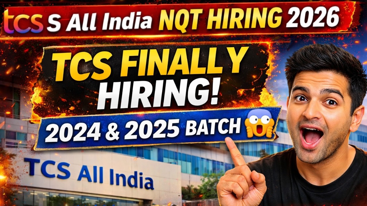 TCS NQT 2026: Your Last Chance to Apply