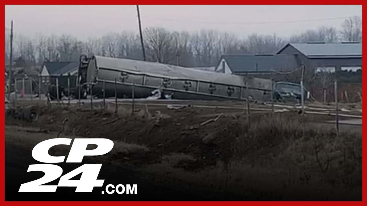 QEW shut down near St. Catharines after tanker truck rollover