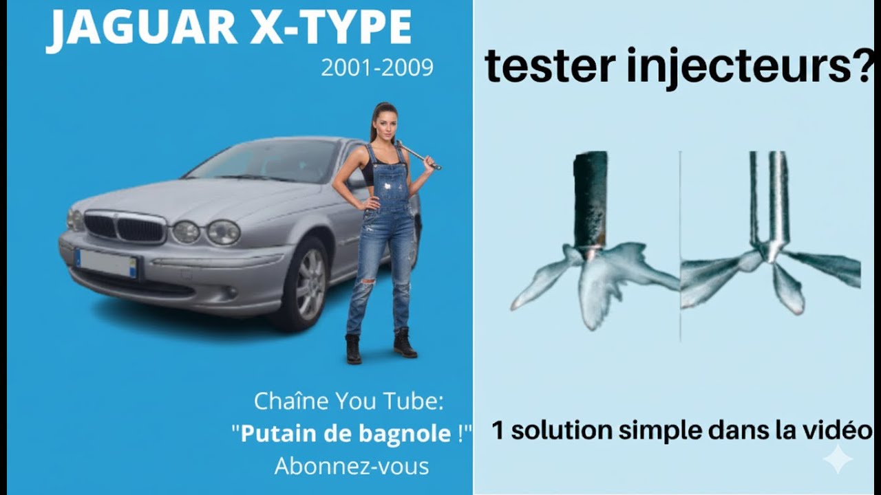 Jaguar X-Type (2001-2009): tester les injecteurs