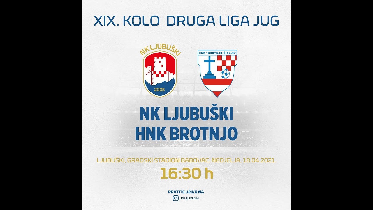 NK Ljubuški - HNK Brotnjo