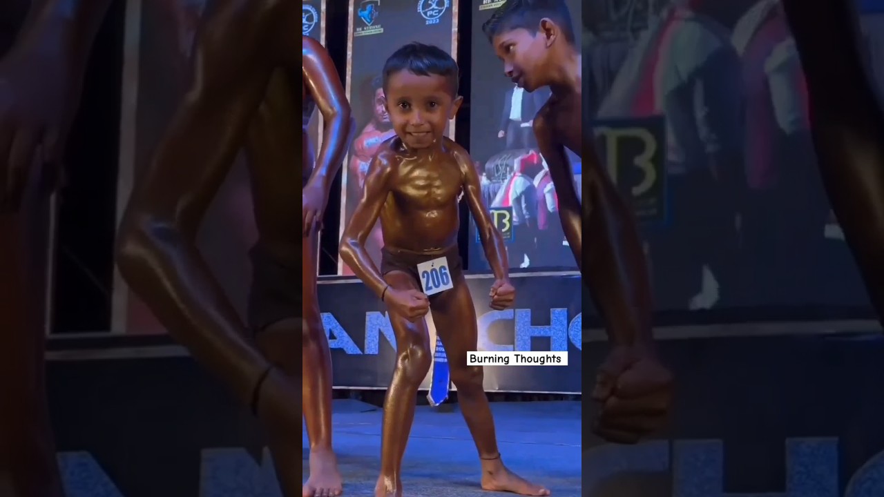 #Bodybuilding child in India #gym #funnyshorts #comedy #movie #viral #chotabheem #bacche
