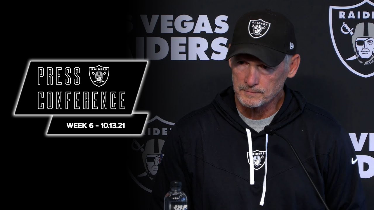 GM Mike Mayock Presser - 10.13.21 | Las Vegas Raiders | NFL