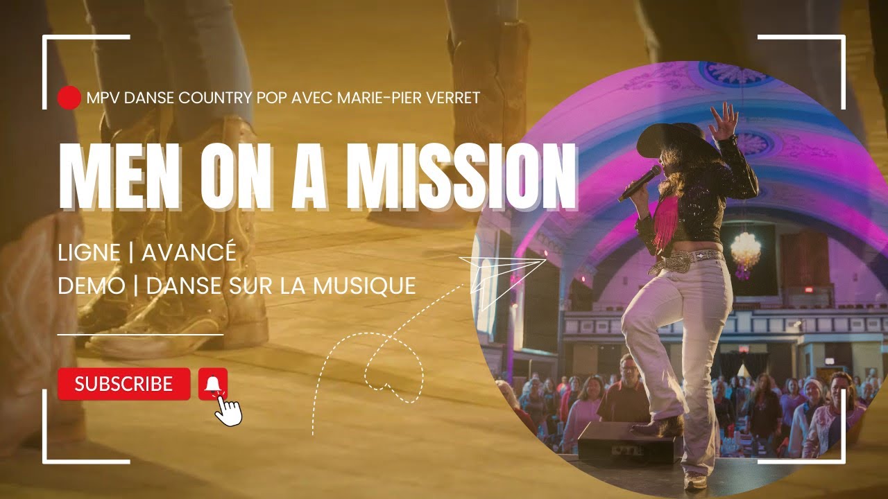 Men on a mission | Line Dance | Country Pop