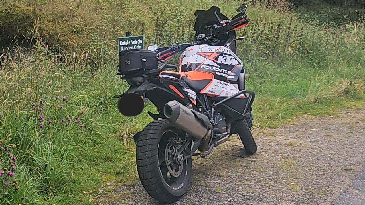 ktm 1290 superadventure s drone/onboard