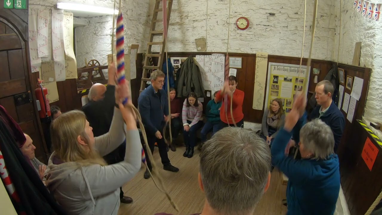 Monmouth Branch AGM 2023 Ringing - Llantilio Pertholey - Norwich Surprise Minor