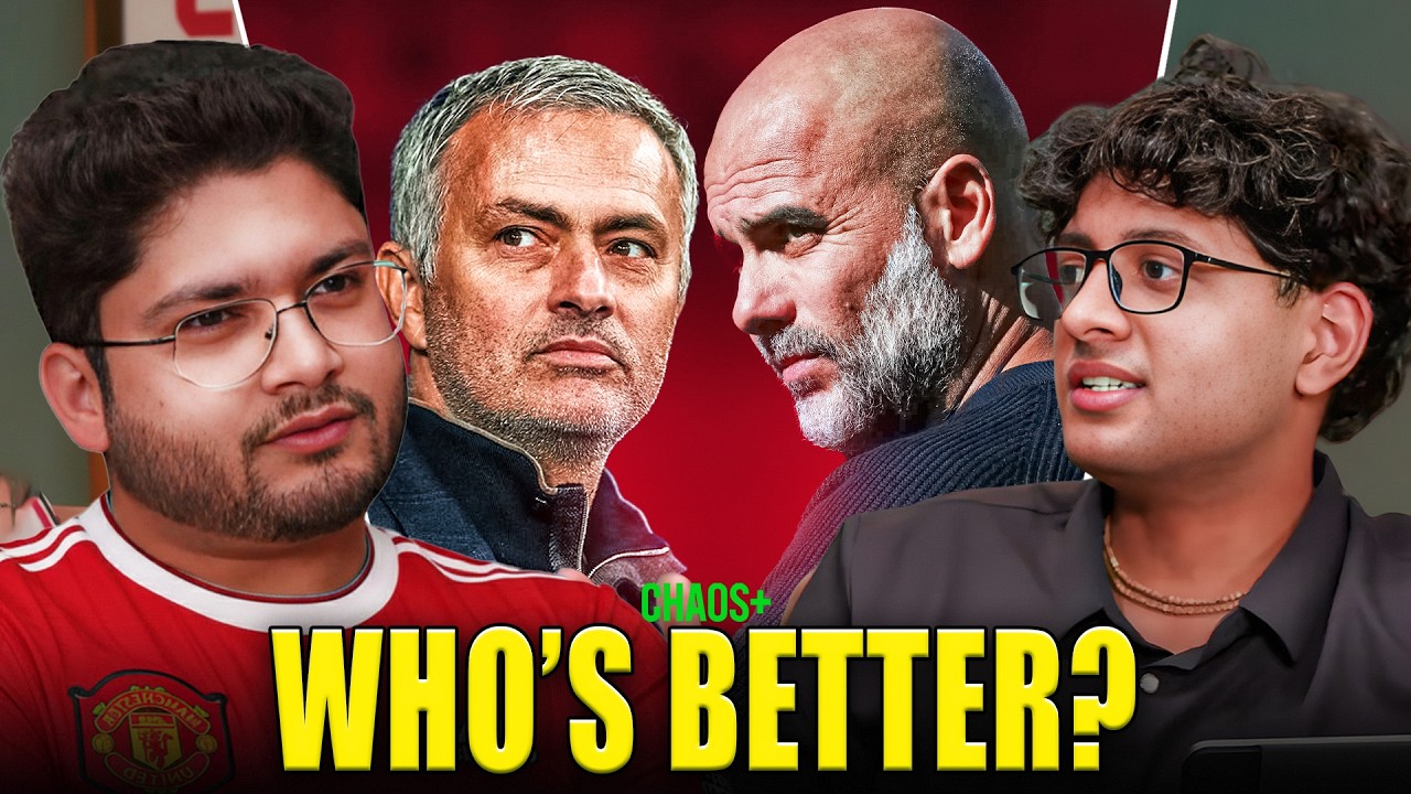 CHAOS CLUB'S CRAZIEST FOOTBALL DEBATE | Pep Vs Jose Mourinho