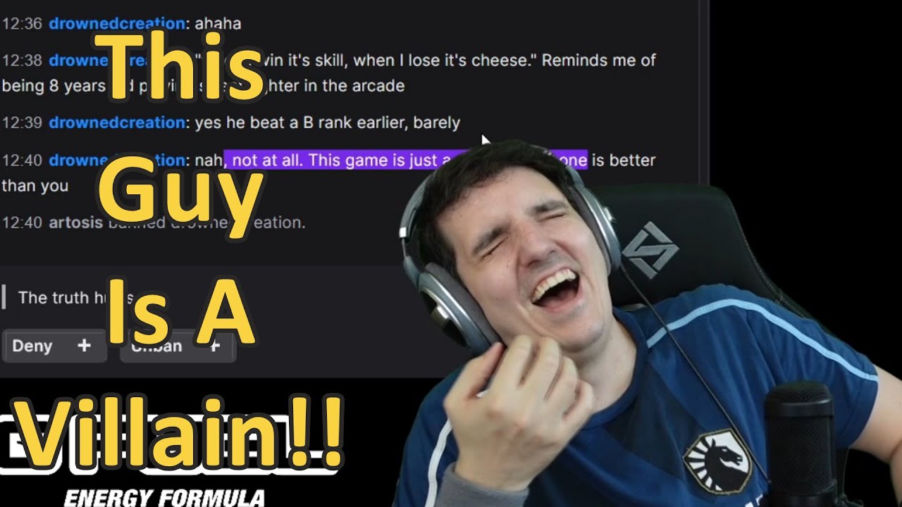 This Guy Is A Villain! (Artosis Clips)
