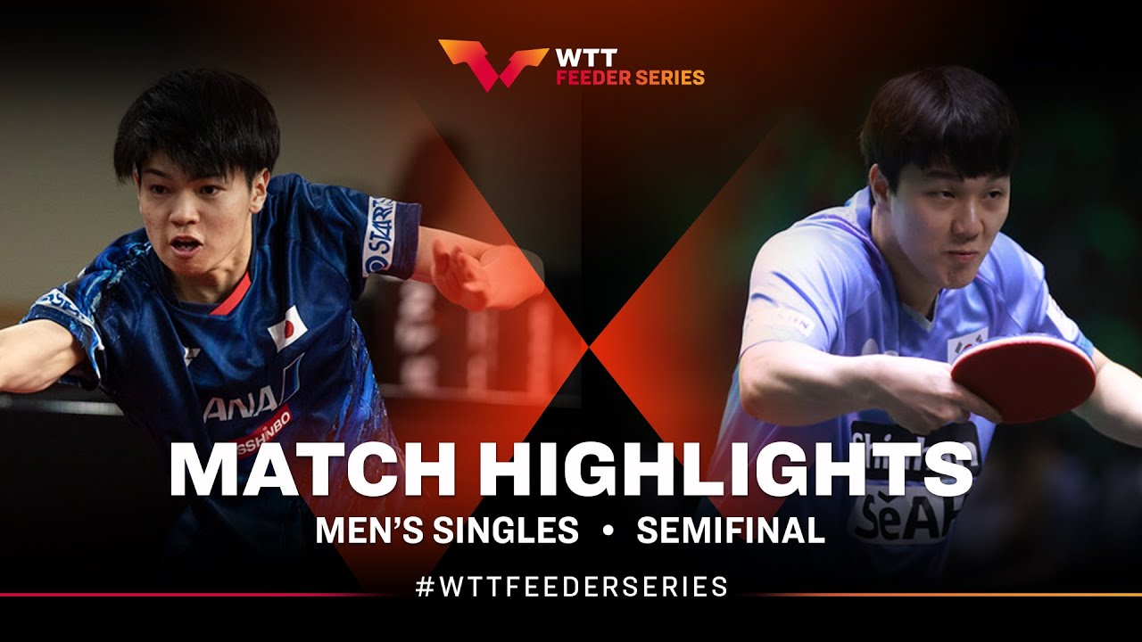 Yuta Tanaka vs An Jaehyun | MS SF | WTT Feeder Cappadocia 2024