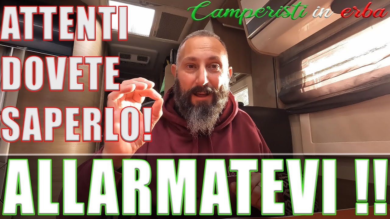 ALLARMATEVI!! antifurti camper montati malissimo!! dovete intervenire!! ATTENTI!!