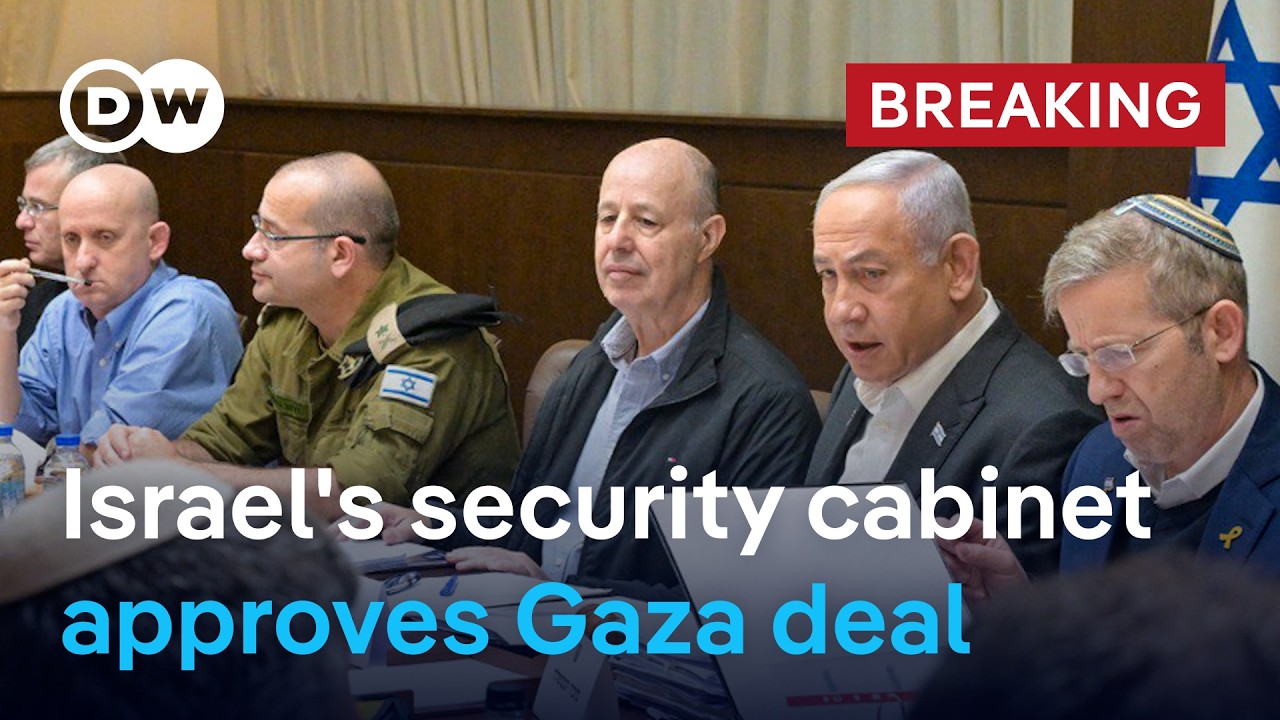 Israel's security cabinet agrees to six-week ceasefire deal in Gaza | DW News