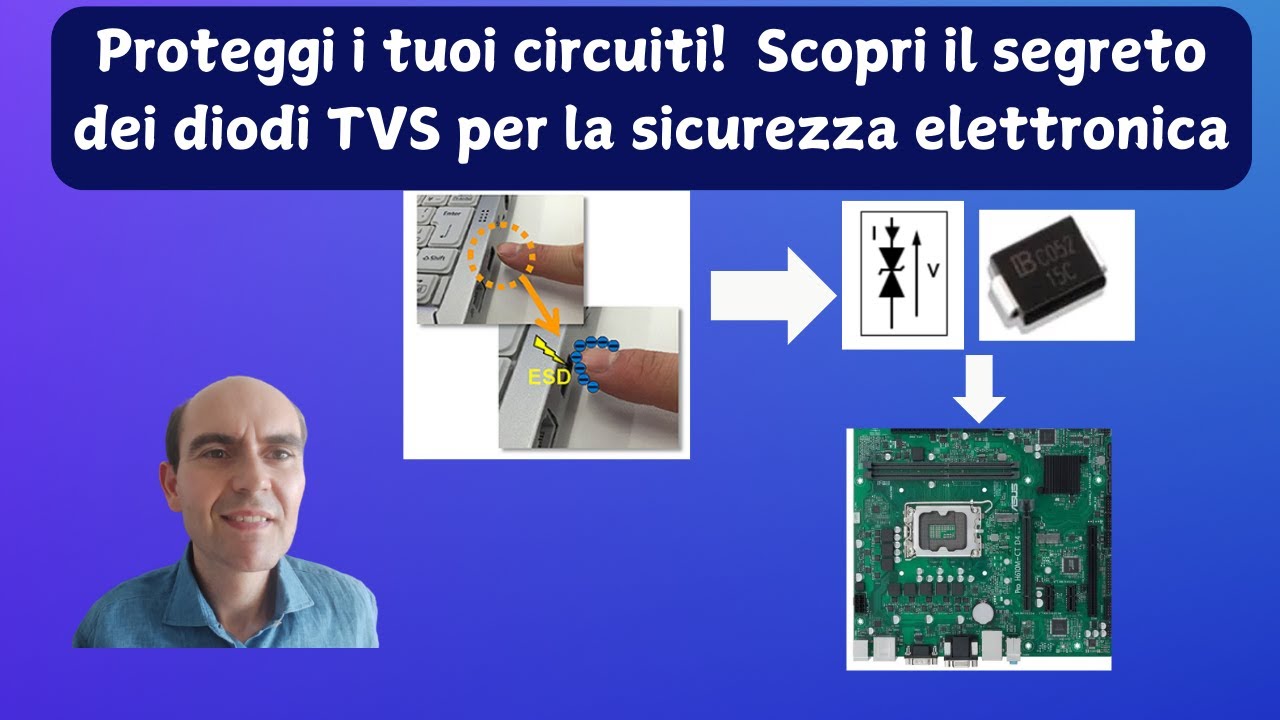 Proteggi i tuoi circuiti! Scopri il segreto dei diodi TVS per la sicurezza elettronica