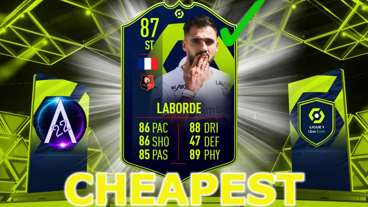 87 Laborde POTM SBC Cheapest Solution!! #FIFA22