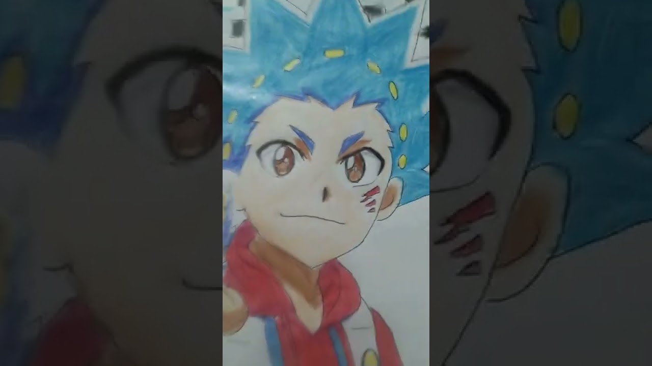 beyblade burst sparkling valt art#short#beyblade😁😊😘😎